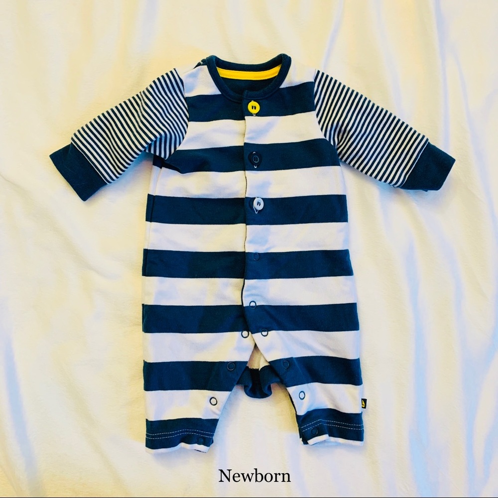 Newborn Button-Up One Piece Onesie